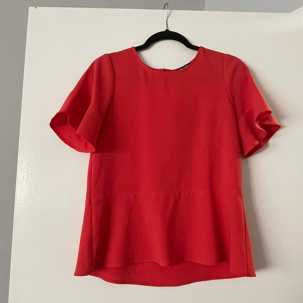 Orange Madewell Top
